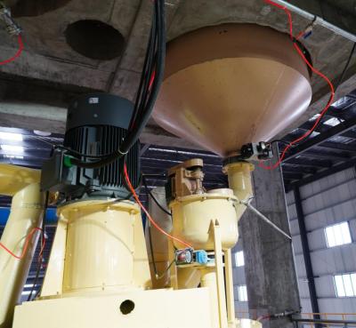 Bloco dos materiais de construção AAC que faz a máquina - escala do poder