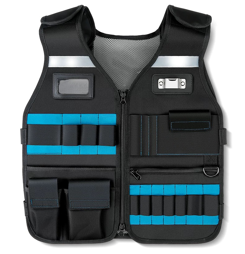 Electrician's Waterproof Tool Backpack with Reflective Safety Features OEM/ODM Customizable for Construction Outdoor Use