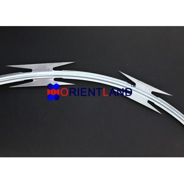 CBT-65 Concertina Barbed Wire Coils 54 Loops Military And High Security Fencing Use