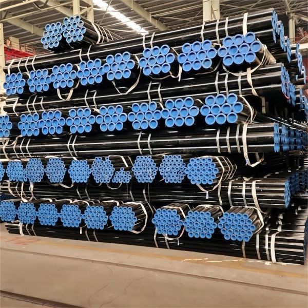 Горяче проката ASTM A53 Gr. B ERW A106B Бесшовные трубы из углеродной стали для строительства