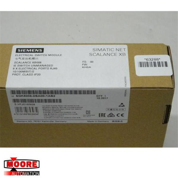 Módulo de interruptor elétrico de 6GK5008-0BA00-1AB2 6GK5 008-0BA00-1AB2 Siemens