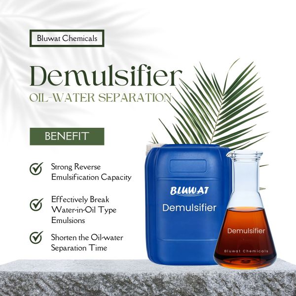 Reverse Emulsifier Water Treatment Polymer Agent Break Oil In Water (W/O) Or Water In Oil (O/W) Emulsions