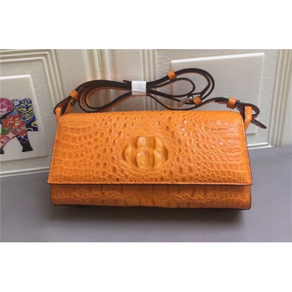 Genuine Crocodile Skin Lady Small Flap Purse Authentic Alligator Leather Women Sling Shoulder Bag Female Cross Body Bag