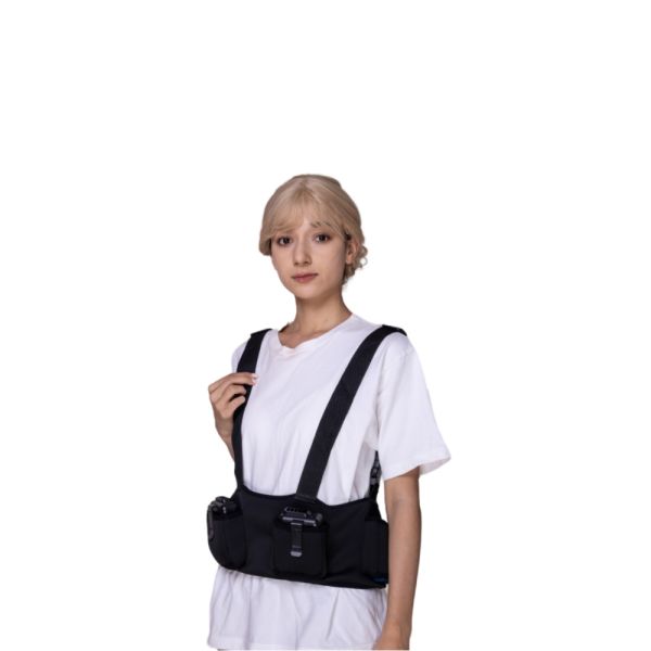 DOT Pattern Cloth Cooling Vest with Multifunctional Four Pockets and Cooling