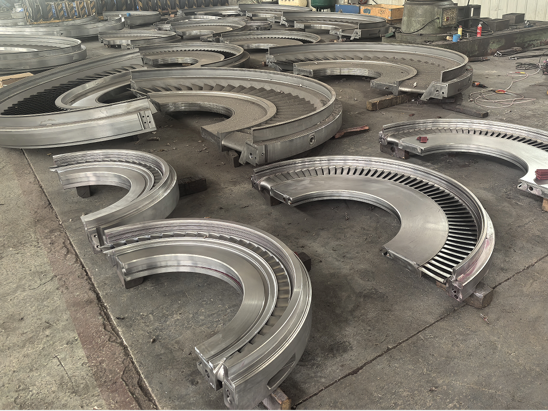 Customized Precision Machined Reverse Engineered Turbine Diaphragm for Steam Turbines