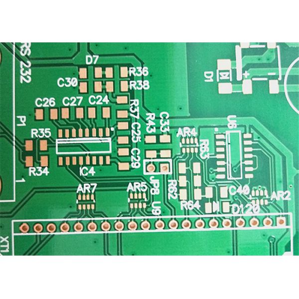 PCB&FR4 tratamiento superficial de múltiples capas rígido de ENIG/HASL de la serigrafía del &White de Soldermask del verde del PWB Board&