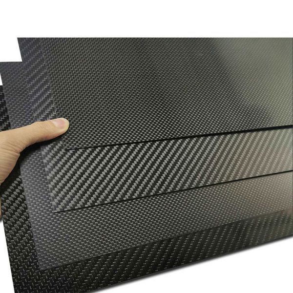 Custom Sizes & Thickness Available 3K Carbon Fiber Laminate Sheet for Industrial Applications