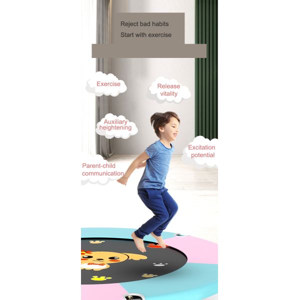 Батут Bungee детей крытый с сетью 55in защитной