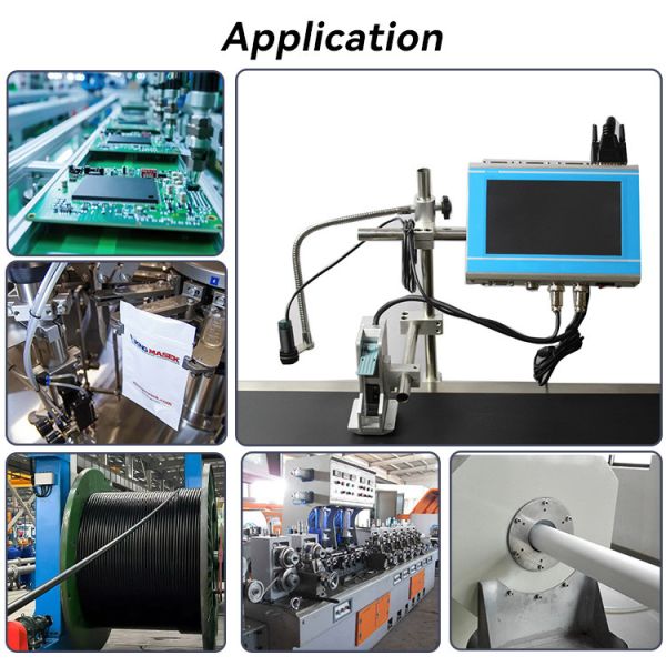 40DPI 150DPI 300DPI Industrial TIJ Inkjet Printer Machine With Inkjet Coder