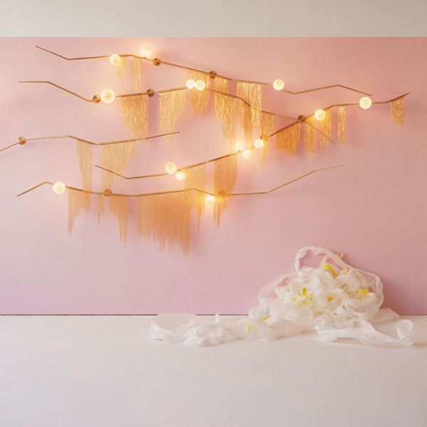 European Modern Gold Decoration Wall Light Fixtures Indoor