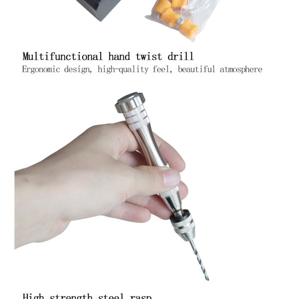 Штифтовые тиски Micro Mini Twist Роторный штамповочный инструмент Набор из АБС-металла