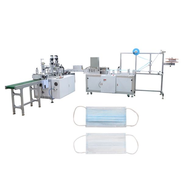 automat disposable 3ply face surgical medical ultrasonic mask making machine