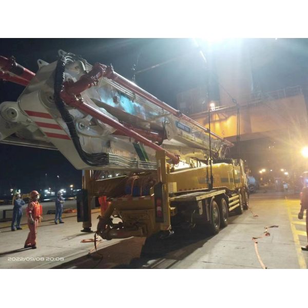 XCMG 62m использовало конкретное смещение Адвокатуры 11.946L тележки HB62K-6X 8 насоса заграждения