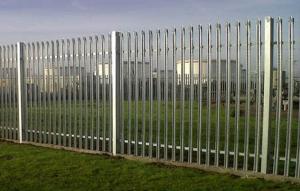 Segurança galvanizada com a largura da altura 2.75m de D Pale Steel Palisade