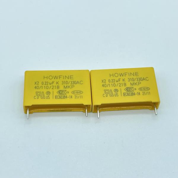 Metalized Polypropylene X2 Safety Capacitor 310V-330V Pitch 22.5mm