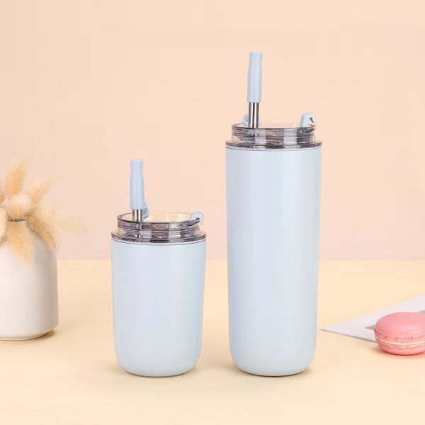 304 Stainless Steel Coffee Mugs Modern Design Reusable Bottle for Hot and Cold Drinks