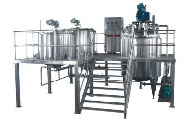 100L Lotion / Cream Vacuum Emulsifying Machine For Homogenizing Mixing