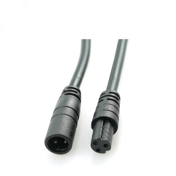 03 poles circular male female waterproof connector,3poles mini connector for LED Lighting