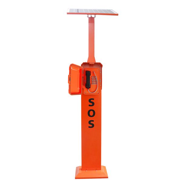 Pillar Mounting Emergency Phone Tower ,