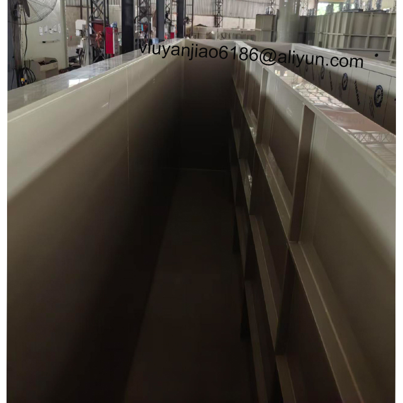 High-Performance PP Rinsing Electroplating Tanks Designed For Efficient Rinsing, Cleaning, And Chemical Treatment Processes Across Various Industries.