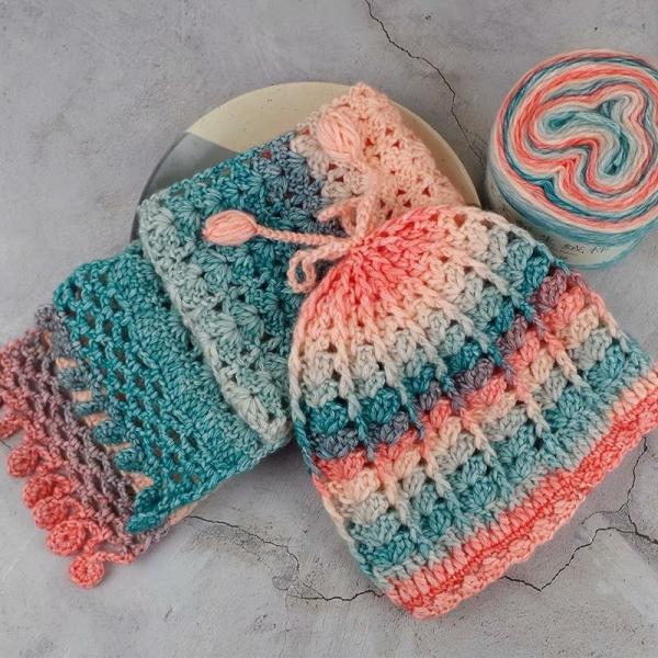 10% Wool 35% Cotton 55% Acrylic Yarn 1/2.3NM For Sweater Scarf Hat Hand Knitting