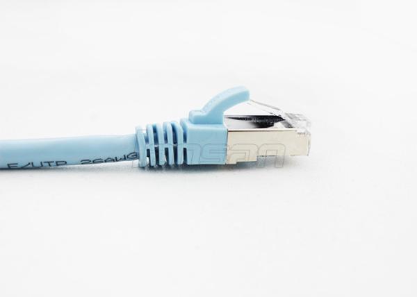 4 pares que Cat7 remendam o revestimento do cabo 24AWG protegeram o cabo do remendo Cat7 