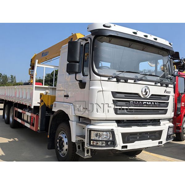 Heavy Duty Shacman F3000 6X4 Cargo Truck with Crane 5Ton To 50TON Dump Truck