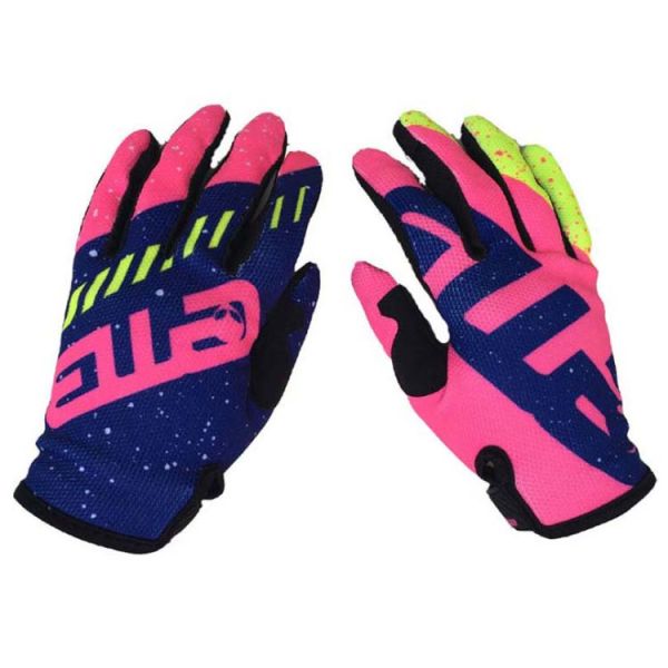 Full Finger Style Custom Motocross Off Road Dirt Bike Gloves for Kids Children