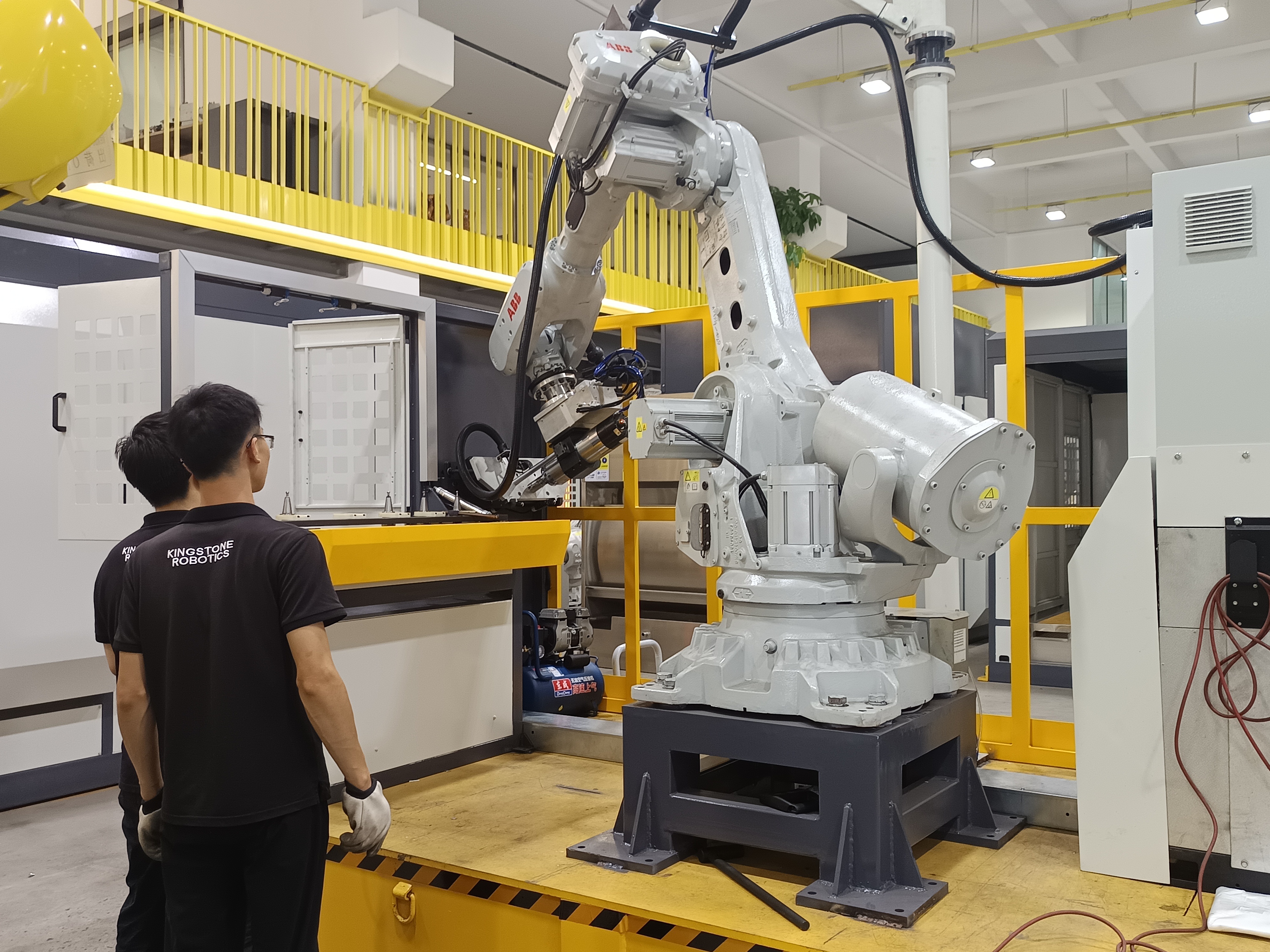 Fully Automated Robotic Grinding Machine For furniture hardware