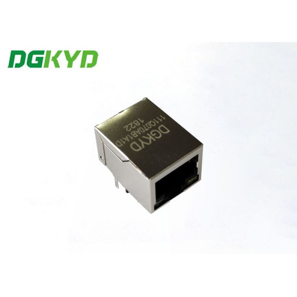 Sola ETIQUETA portuaria ENCIMA de RJ45 Jack For Printed Circuit Board modular