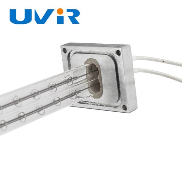 440V 10000W Twin Tube Infrared Lamp with White Reflector