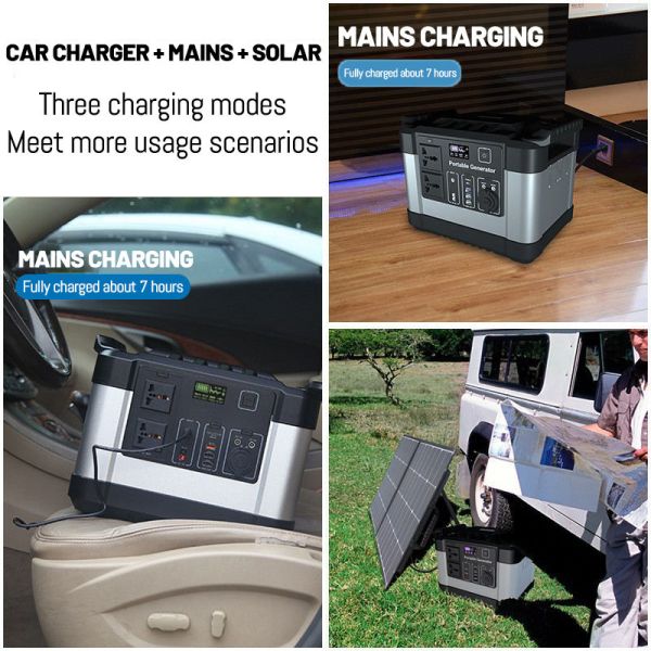 Главная / На открытом воздухе располагаясь лагерем электростанция портативной электростанции 1000В солнечная перезаряжаемые