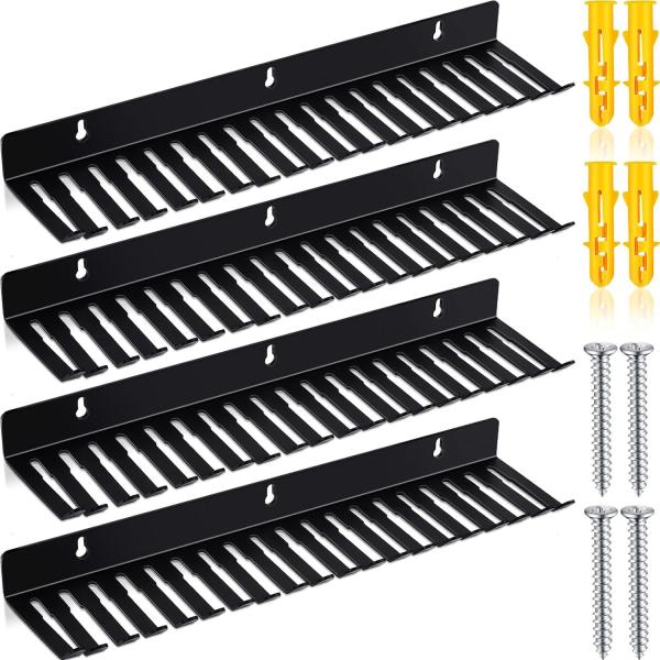 280x89x32mm Cable Hanger e Organizer Wall Montável para armazenamento de cabo limpo e ordenado