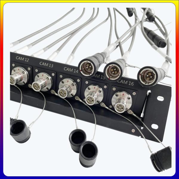 2U Panel for SMPTE Connector /3K.93C connector
