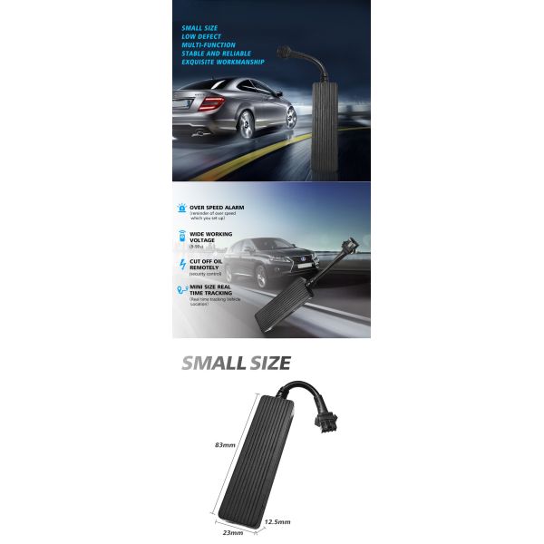 отслежыватель GPS мотоцикла батареи Li-иона 50mAh, анти- отслежыватель Gps мотоцикла похищения 25g