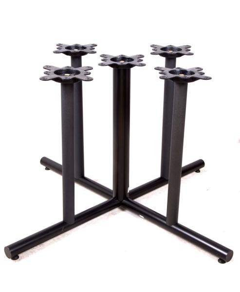 Metal Dining Room Table Legs Restaurant Table bases Black Wrinkle Powder Coated