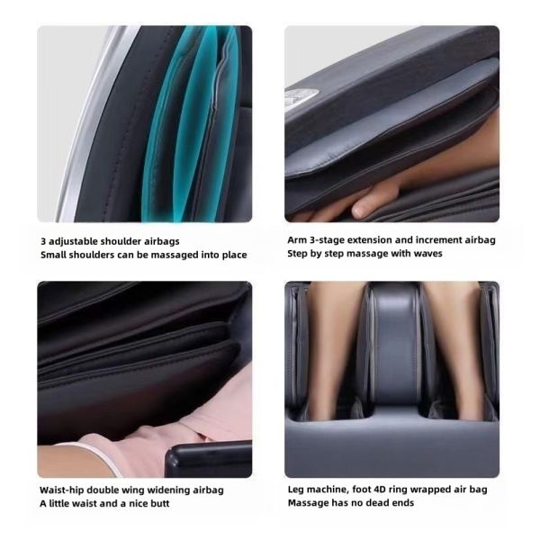 Arrivals Full Body Electric Massage Chair Zero Gravity Sofa Heating Recliner Massager