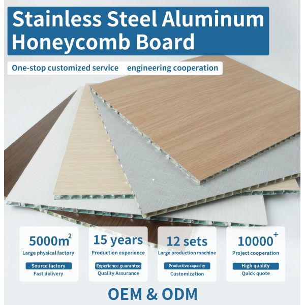 Impact Resistance Stainless Steel Honeycomb Core Customization For Building Envelopes