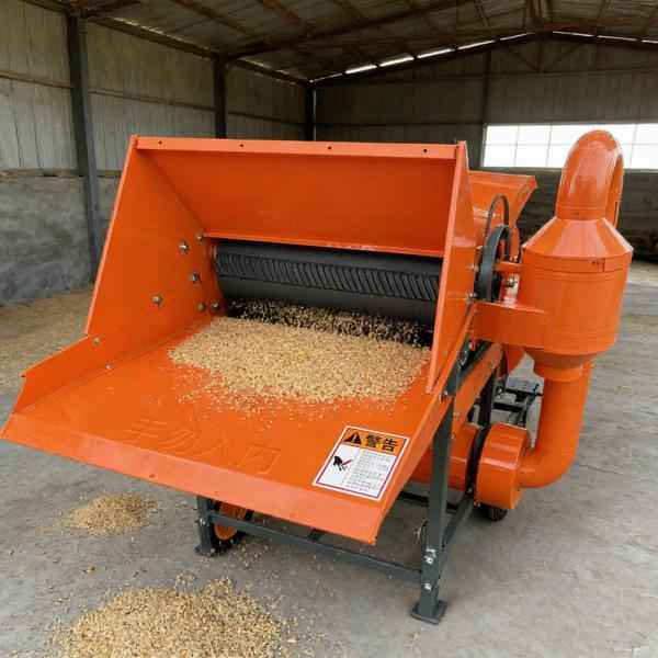 Corrosion Resistant Grain Threshing Machine Lightweight Stainless Steel Iron Construction