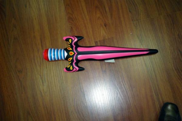 Customzied Kinds of Fancy Inflatable Animals Knife Toys & sword kids toys