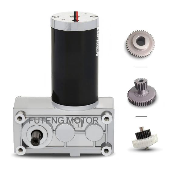 FT-105SGM5180 Excellent Quality Big Torque High Efficiency Silent 12v24v 5-10RPM Worm Gear Motor for Kitchen Waste Processor