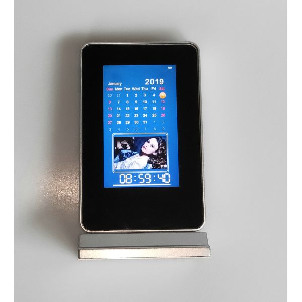 HD high brightess IPS screen 5 inch LCD video screen  with battery & 8GB internal memory for home and commercial