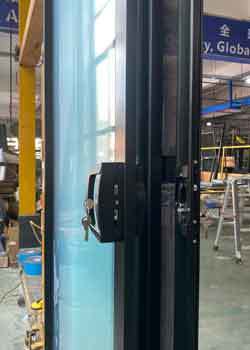 Australian Standard 150 Series Heavy-Duty Aluminum Sliding Door with 6063-T5 Alloy and Double-Glazed Tempered Glass