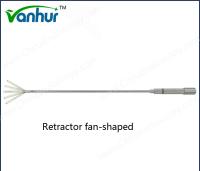Rétracteur en forme de ventilateur en acier laparoscopique certifié FDA pour outils chirurgicaux laparoscopiques