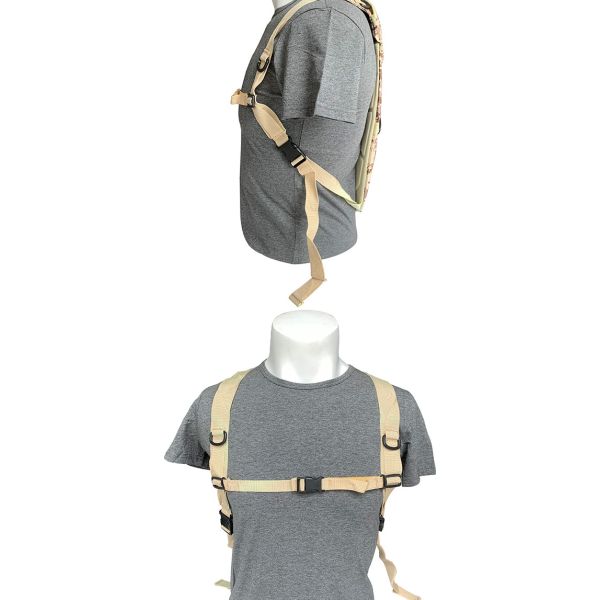 Customized Logo Multicam CP Camping Water Hydration Bag Perfect for Outdoor Adventures