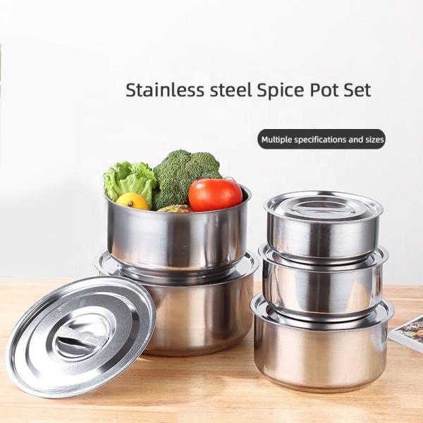 Hot Sale Restaurant Soup Pot Stainless Steel Cookware Pots Ollas Cooking Ware Set Cooking Pot With Lid
