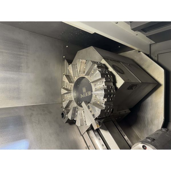 SMTCL HTC40Q Heavy Duty Horizontal CNC Lathe Bar Feeder High Efficiency Turning Machine for Automotive Parts Production