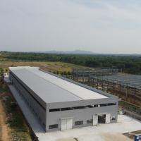 Prefab Steel Structure Workshop with Glass Wool Insulation