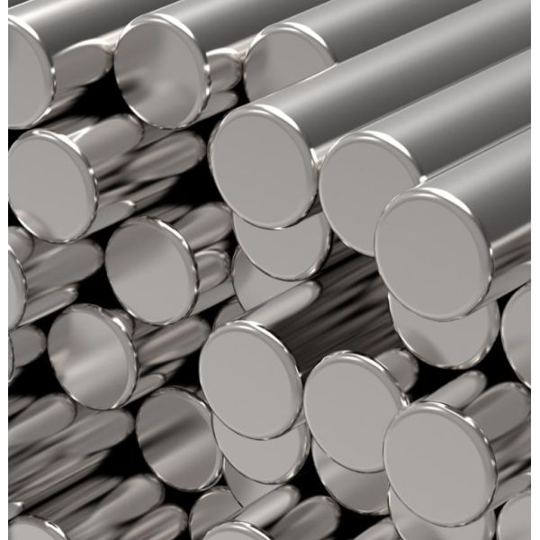 Яркая круглая продетая нитку штанга гальванизировала стальной полировать штанги