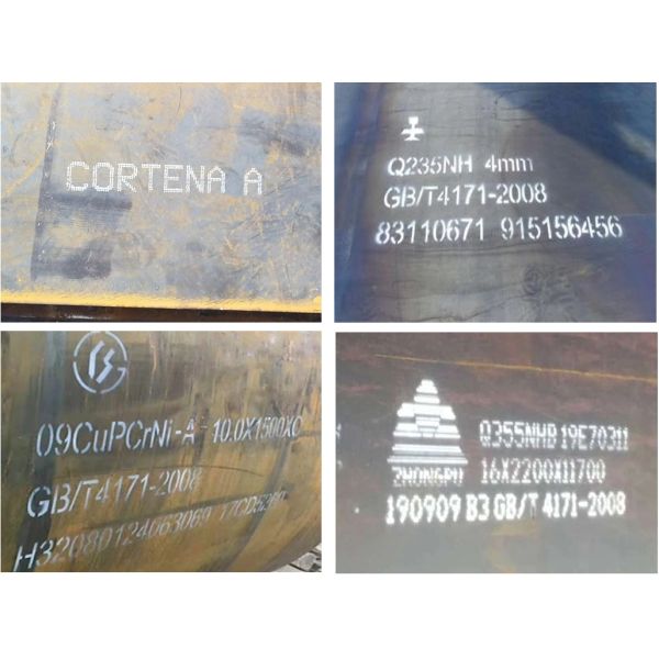 ASTM A283 A285 Gr. C SA516 Gr60 Gr70 Chaleira de chapa de aço